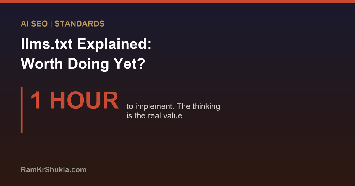 llms.txt Explained: Should Your Website Have One Yet?
