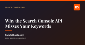 Why the Search Console API Misses Your Keywords